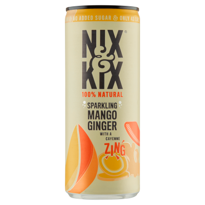 Sparkling mango ginger