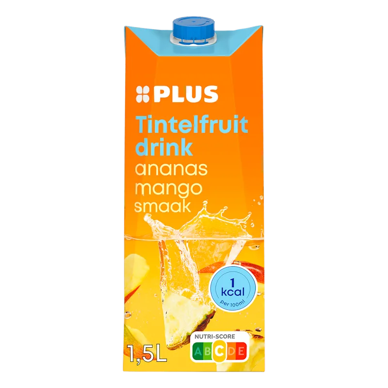 PLUS Tintelfruit 1kcal ananas mango