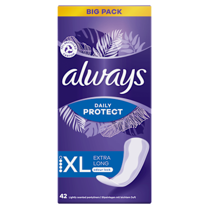 Inlegkruisjes protect extra long odour