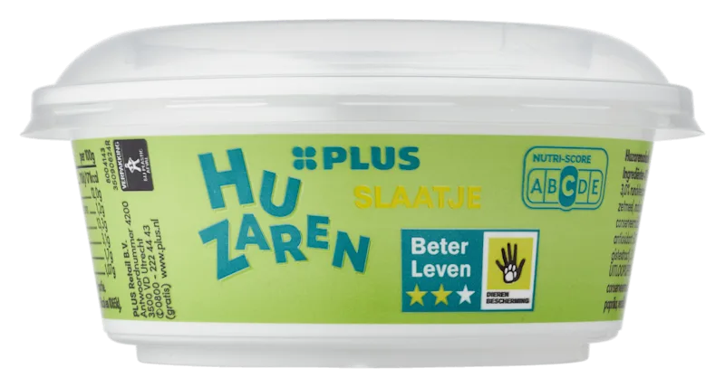 PLUS Huzarenslaatje