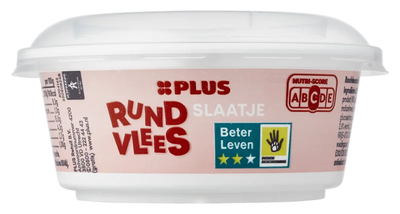 PLUS Rundvleesslaatje