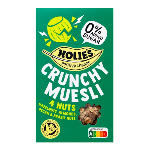 Holie's Crunchy Muesli 4 Nuts