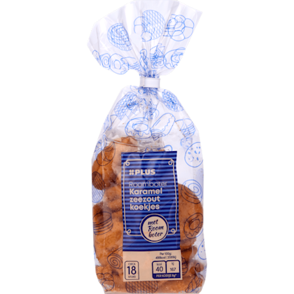 Roomboterkoekje karamel zeezout