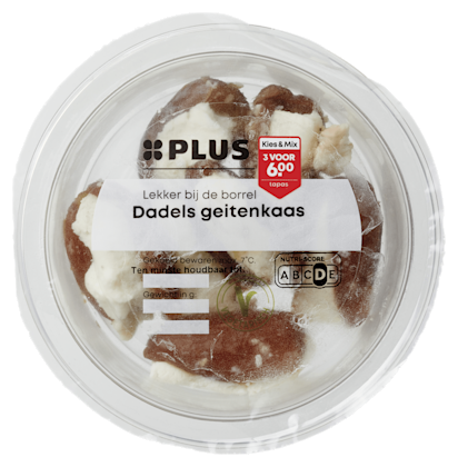 Dadels geitenkaas