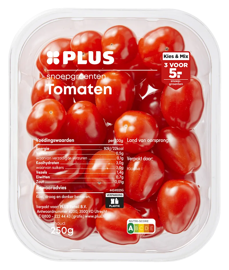 PLUS Snoeptomaten rood