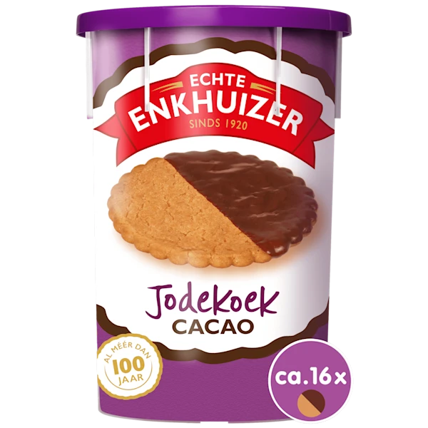 Echte Enkhuizer Jodekoek chocolade