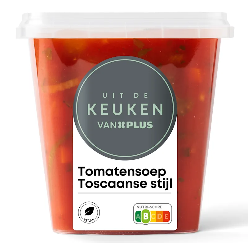 Uit de keuken van PLUS Toscaanse tomatensoep