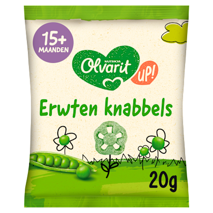 15+mnd Snacks Erwten Knabbels