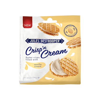 Crisp ?n cream vanille
