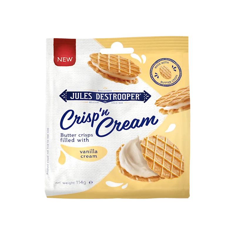 Jules Destrooper Crisp ?n cream vanille
