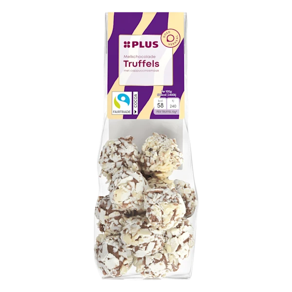 PLUS Cappuchinotruffels