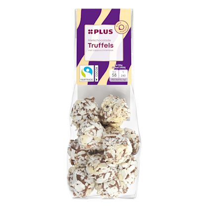 PLUS Cappuchinotruffels
