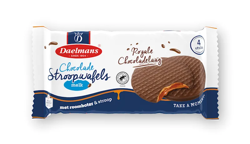 Daelmans Stroopwafels snackpack Chocolade