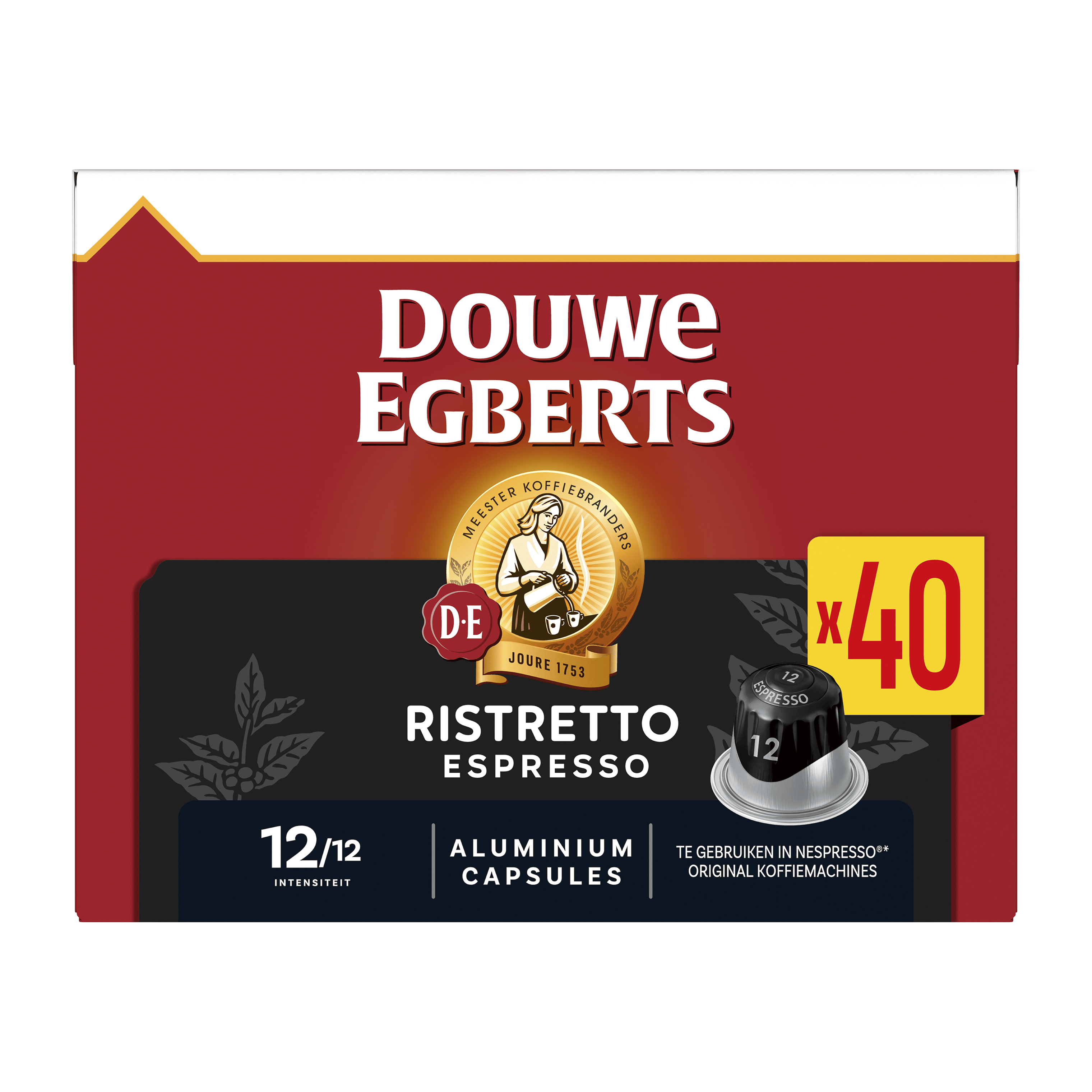 Douwe Egberts Capsules espresso 12 ristretto