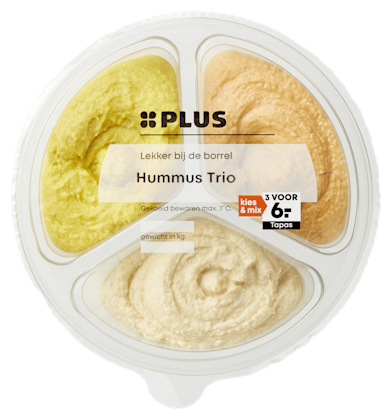 Trio hummus