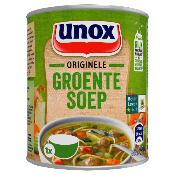 Unox Stevige soep tomaten groenten