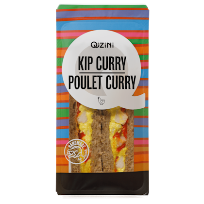 Sandwich kip curry