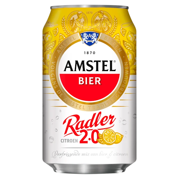 Amstel Radler citroen bier blik