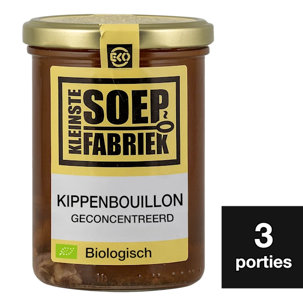 Kleinste Soepfabriek Kippenbouillon biologisch