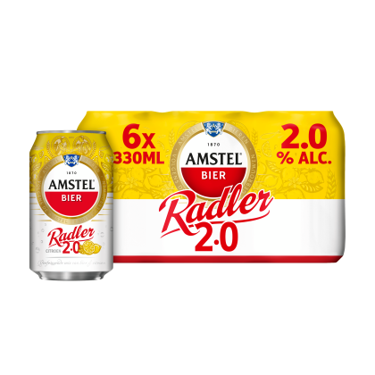 Radler citroen bier blik