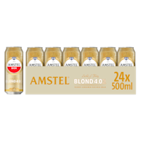 Amstel Blond bier blik