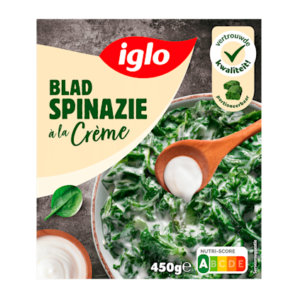 Bladspinazie a la Crème