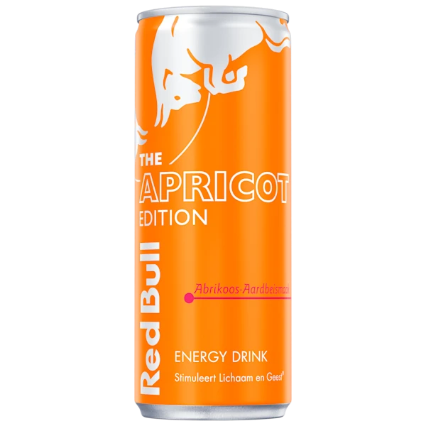 Red Bull Energy drink abrikoos aardbei