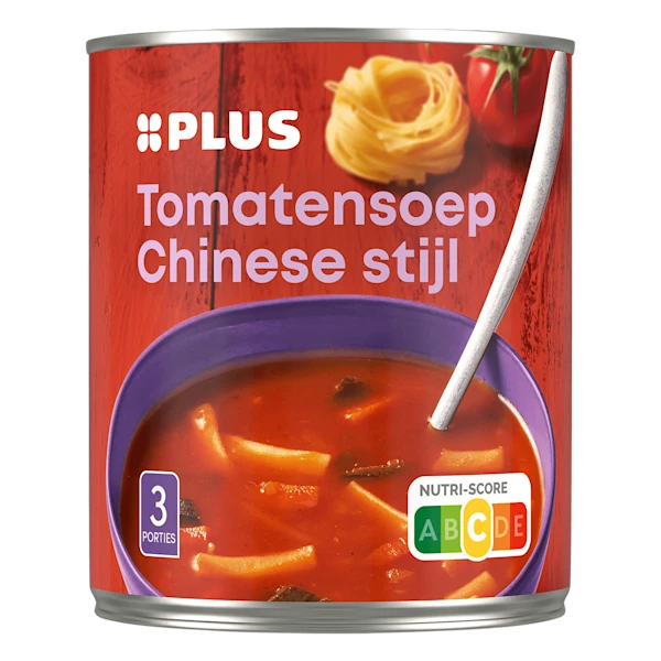 PLUS Chinese tomatensoep