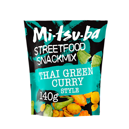 Street food snackmix thai green curry
