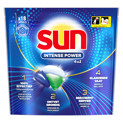 Sun Intense Power vaatwascapsules