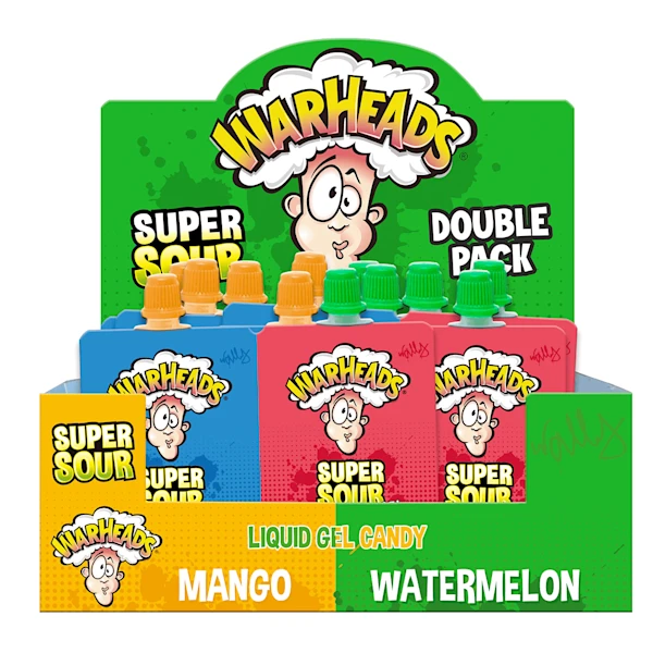 Warheads Super sour gel duopack