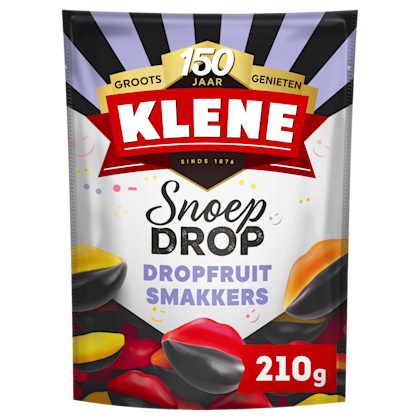 Snoepdrop dropfruit smakkers