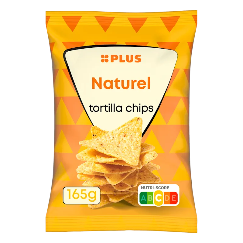 PLUS Tortilla chips naturel