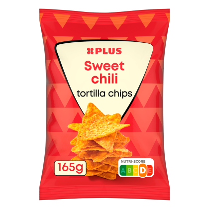 Tortilla chips sweet chili