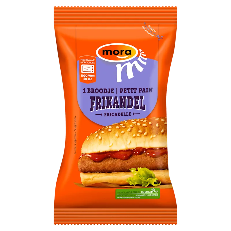 Mora Broodje Frikandel 140 g