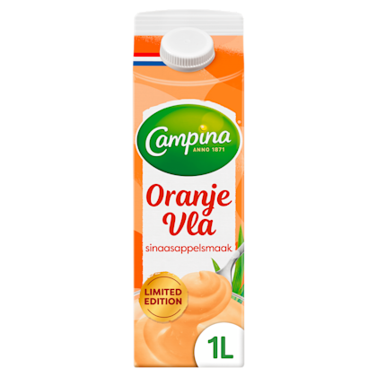 Limited edition Oranje vla