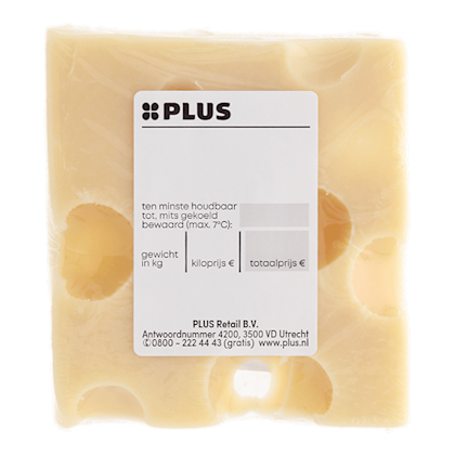 PLUS Franse Emmentaler 45+