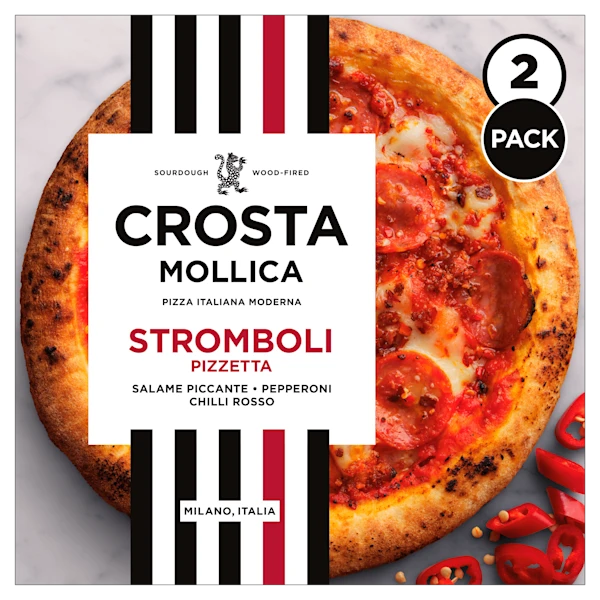 Crosta Mollica Pizzetta Stromboli