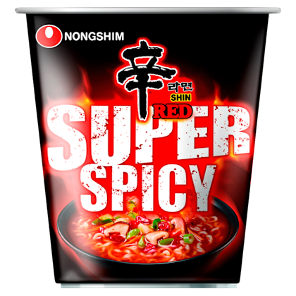 Instant cup noedels shin red super