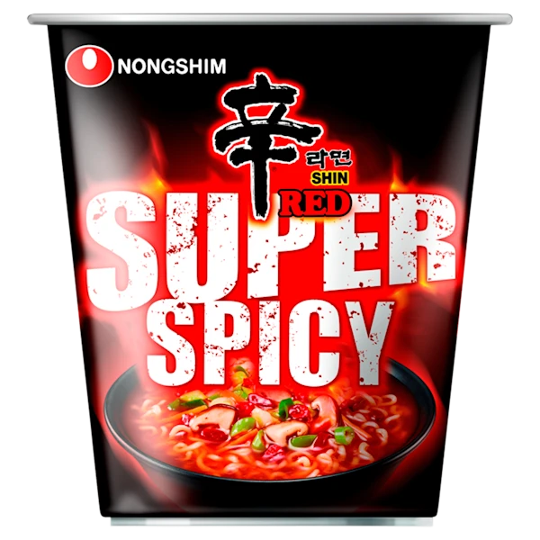 Nongshim Instant cup noedels shin red super
