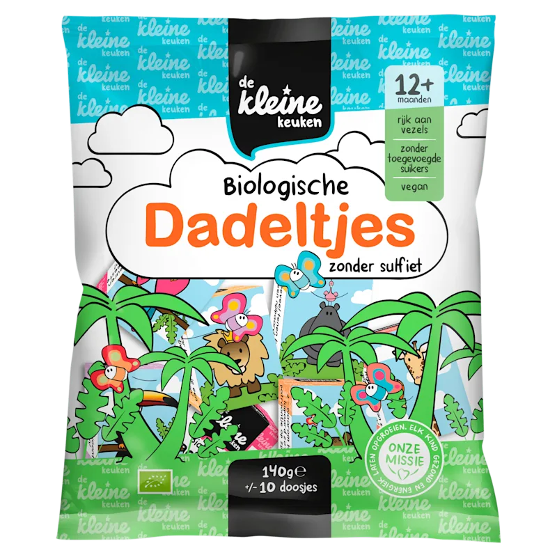 De Kleine Keuken Biologische dadeltjes 12+
