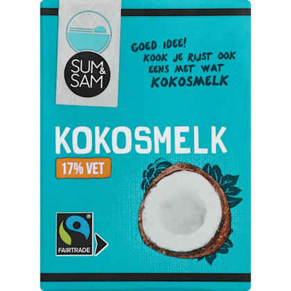 Kokosmelk 17% vet