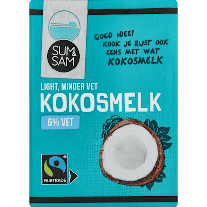 Kokosmelk  6% vet