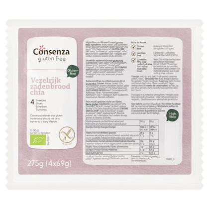 GV Vezelrijk zadenbrood chia bio