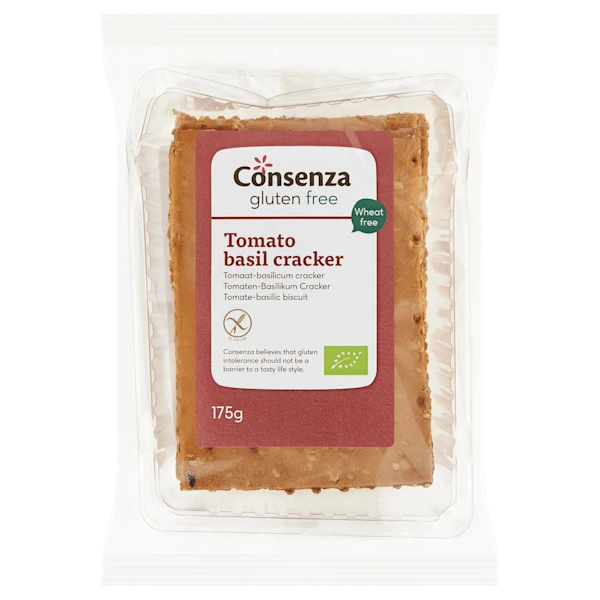 Consenza GV Cracker tomaat basilicum bio