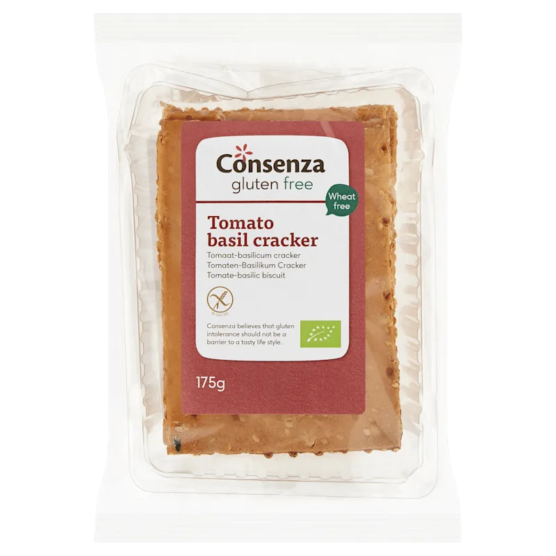 Consenza GV Cracker tomaat basilicum bio