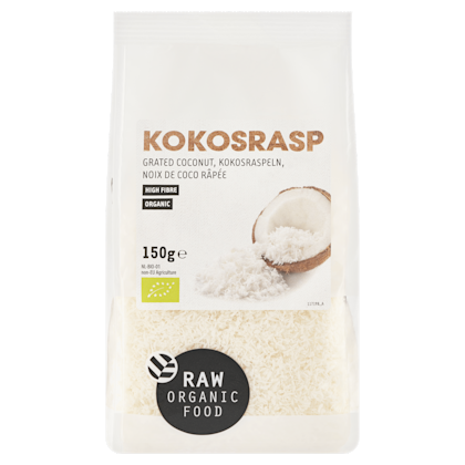 Kokosrasp bio
