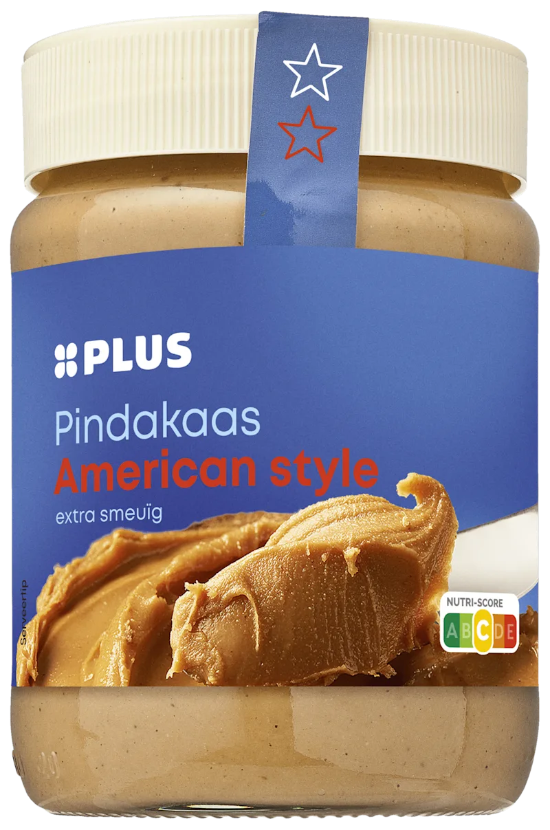 PLUS Pindakaas American style