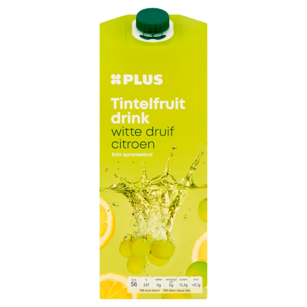 PLUS Tintelfruit witte druif citroen