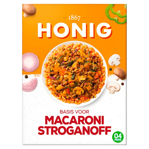Honig Mix voor macaronisaus stroganoff